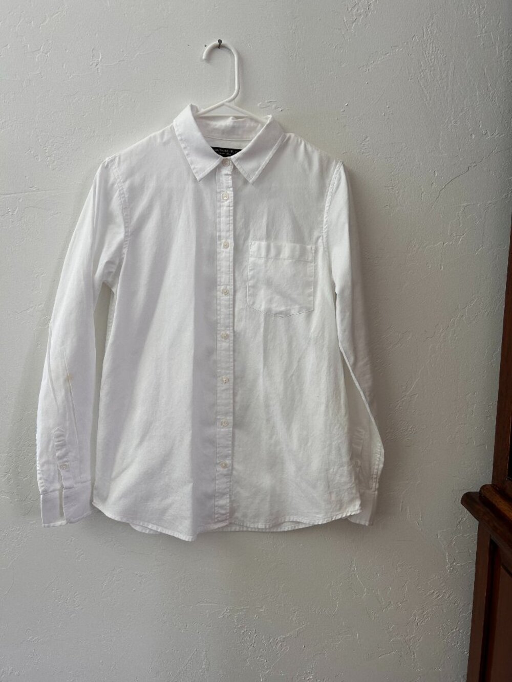 Banana Republic White Button Down
